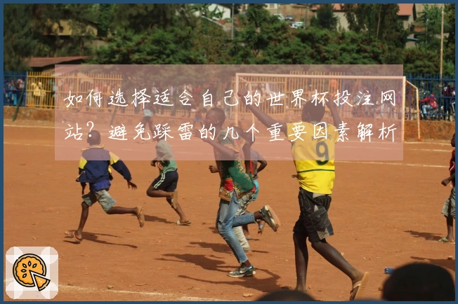 如何选择适合自己的世界杯投注网站？避免踩雷的几个重要因素解析