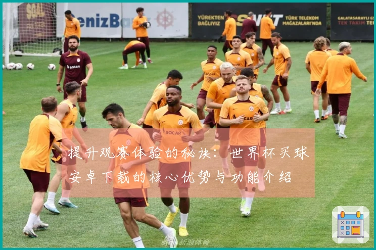 提升观赛体验的秘诀:世界杯买球安卓下载的核心优势与功能介绍