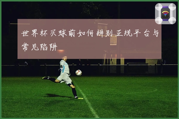世界杯买球前如何辨别正规平台与常见陷阱